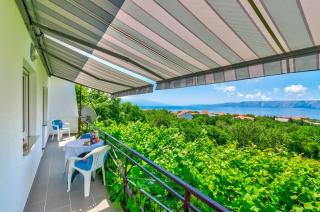 Hundefreundliches Apartment nur 500 Meter zum Strand mit Meerblick, Garten, Grill - 5