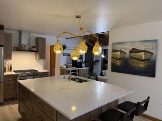 Bragg Creek Vacation Estate with hot tub, sauna, pool table, karaoke, private pond and forest trails - 5