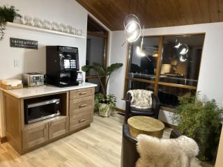 Bragg Creek Vacation Estate with hot tub, sauna, pool table, karaoke, private pond and forest trails - 4