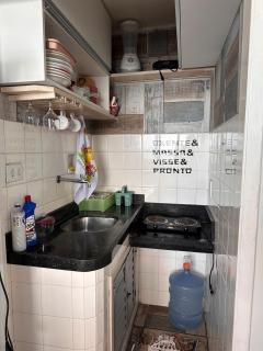 Flat completo praia e mar - 9