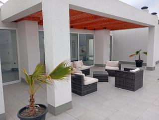 Bello departamento familiar nuevo en La Serena vista al mar, piso 4 con ascensor, malla de seguridad anticaída, piscina, estacionamiento gratuito, regalo de bienvenida, a pasos del Faro - 7