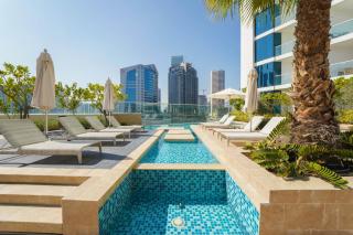 ALiving Classy Private Studio I Canal Views I DAMAC Maison Prive A- 1204 - Dubai - 2