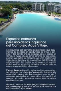 Dpto de playa 2 dormitorios Aqua Village Sanber - 1