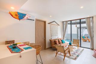 Bohemian 2BR - Morros Kai - Private pool & parking - 9