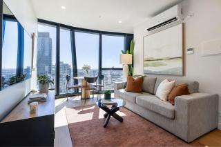 A beautifully designed, high-floor 1-bd apartment - 0