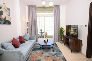 Elegant Waterfront 1BR Suite -Al Raha - 3