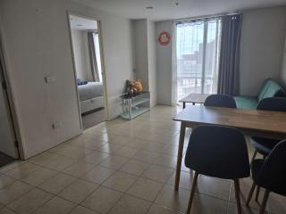 Sapphire building 2 bedsroom 1 living room, kitchen bath balcony wifi washing machine clothes drier near wilson parking - 9