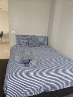 Sapphire building 2 bedsroom 1 living room, kitchen bath balcony wifi washing machine clothes drier near wilson parking - 6