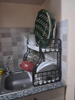 Cozy 2 BR with 3 Beds, AC & Hot Shower at Buxton Point Apartments Off RG Road Gate A - 1