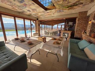 Macedonium Luxury Villa with big pool & Fireplace - 3