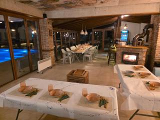 Macedonium Luxury Villa with big pool & Fireplace - 9