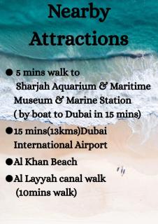 Luxe Private Beach Apartment Residence - Sharjah - 8