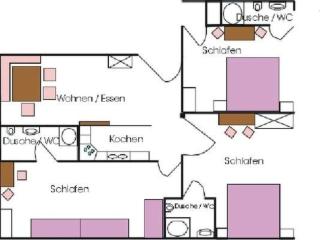 Apartment Wohnung in Creglingen mit Terrasse und Garten by Interhome - 4