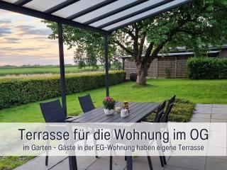 Ferienhaus Robbenglück in Tossens ideal für Familien und Freunde - 2 Hunde ohne Aufpreis - 4
