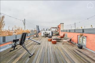 Designer Loft with Big Rooftop and Office - 6