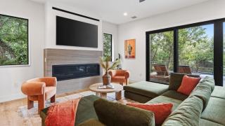 Lake Austin Views w Pool Firepit Deck Game Room Sundown Social by AvantStay - 1