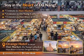 ORANGE Hotel - Near the Airport, Train Station, Service from the Heart, Open 24 Hours - Da Nang - 5