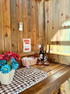 Chalé Rústico com Hidromassagem e Piscina - 5