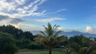 Appartement T2 avec mezzanine et terrasse offrant une vue panoramique sur les Saintes et à 100 m de la plage de Grande Anse - 6