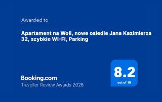 Apartament na Woli, nowe osiedle Jana Kazimierza 32, szybkie WI-FI, Parking - 9