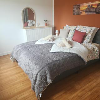 Gîte 3 étoiles à Lessay, Jardin clos, 3 chambres, proche plages, chiens acceptés - 8