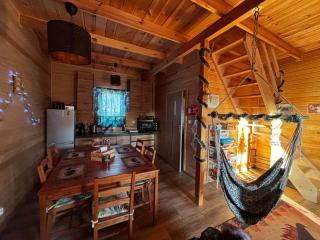 Gawra Nad Jeziorem - całoroczne domki nad jeziorem z balią, jacuzzi i sauną, Kaszuby - Sobącz - 7