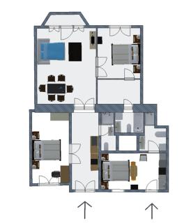 3 BR Classical Apartment With a Modern Touch 2unit - 9