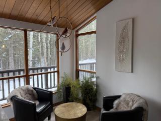 Bragg Creek Vacation Estate with hot tub, sauna, pool table, karaoke, private pond and forest trails - 3