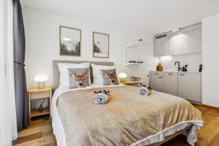 Bergblick Studio I Arosa I Aussicht I Berg I Ski I Modern - 2