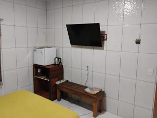 Quarto Banheiro ar condicionado ambiente familiar 700 metros da praia - 4