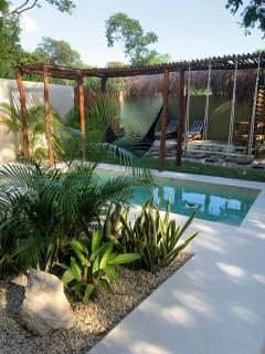 Casa CÅLŪ Cozy & Confortable Jungle House with Pooll - 8