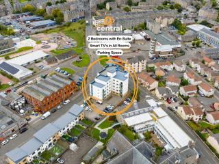 Bellfield - Walk away from Dundee University - 2 Bedrooms - 2 Bathrooms - 2 King Beds - Smart TVs - Fully Equipped - Parking - Close to City Centre - CENTRAL SERVICED APARTMENTS x CENTRAL SHORT LETS - 0