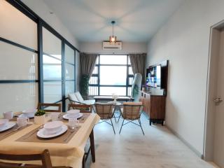 Jesselton Quay Sea View 2BR 4Pax by JUNE Homestay - 9