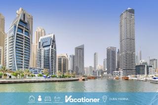 Vacationer I Sparkle T1 2 Bedroom I Marina Views I Steps away from Beach I Gym, Pool, Parking & Wi-Fi - 0