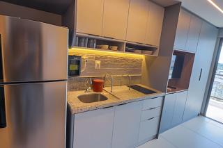 Estúdio Relaxante completo com Academia e Piscina - 1