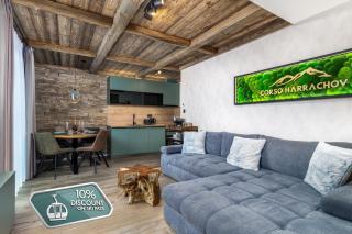 Mountain Apartment No 209-CORSO Harrachov, High Speed WI-FI, Ambilight smart TV, Netflix, YouTube, FREE parking, PRIVATE ski storage, "Ski-in Ski-out", HARRACHOVCARD - 0