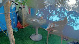 A room with a new, elegant, and moden foundati - 1