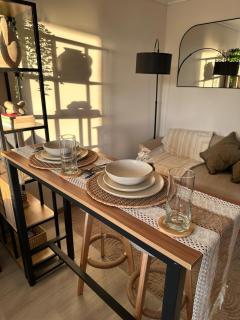 Warm Studio Ñuñoa - Metro Santiago L3 Equipped Connected - 1