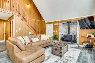 Scenic Views! Clifton Twp Chalet with Fire Pit, Deck - 9