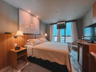 Flat Comfort Suíte Taguatinga - Sauna, Piscina e Academia - Propriedade Particular 812 - 0