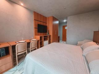 Flat Comfort Taguatinga - Cama King - Sauna, academia e Piscina - Propriedade Particular 508 - 9