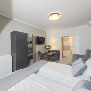 City APART - FeWo Klimaanlage Whirpool Panoramafenster 5 Personen Kulturdenkmal Dessau-Roßlau - 6