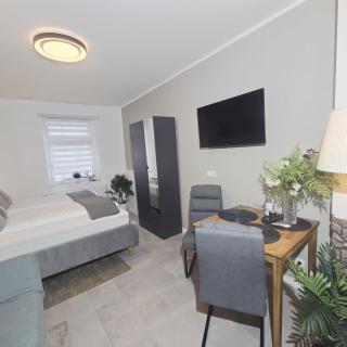 City APART - FeWo Klimaanlage Whirpool Panoramafenster 5 Personen Kulturdenkmal Dessau-Roßlau - 1