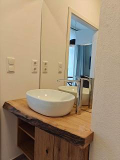 HexenburgbeiDresden Apartment with sun terrace alcove bed living and dining area underfloor heating and climate control ceiling - 5