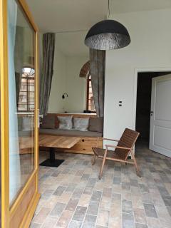 HexenburgbeiDresden Apartment with sun terrace alcove bed living and dining area underfloor heating and climate control ceiling - 2