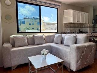 Almar departamento completo con balcon 2 habitaciones AC - WIFI Starlink - 2 baños completos con AGUA CALIENTE - 3