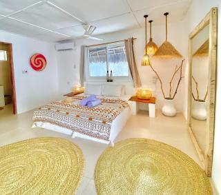 Stunning Private 8 sleeper Villa with private plunge Pool, Wi-Fi, AC TV 90m Paje Beach Zanzibar - 9