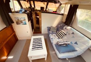 Bateau Péniche à quai 6 couchages - Colombiers - 8