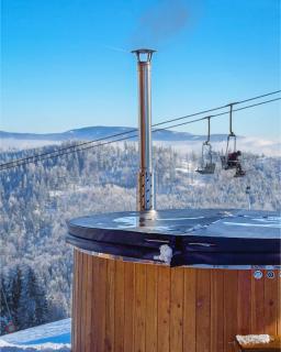 Apartamenty na Soszowie, Wisła - widokowe miejsce z Balią & Prywatną Sauną, obok stoku narciarskiego i Bike Parku, dla max 16 osób - 8