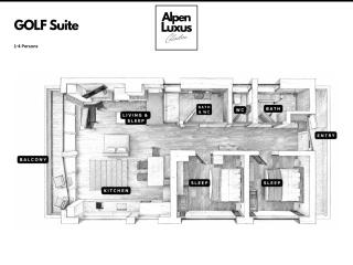 SportLodge GOLF SUITE - AlpenLuxus Collection - 9